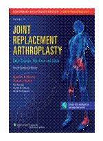 Joint Replacement Arthroplasty,4/e: Basic Science, Hip, Knee & Ankle