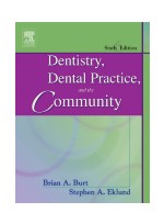 Dentistry, Dental Practice, and the Community,6/e