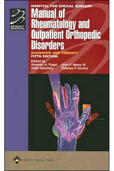 Manual of Rheumatology and Outpatient Orthopedic Disorders, 5/e
