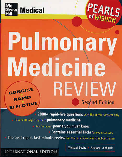 Pulmonary Medicine Review (Pearls of Wisdom),2/e