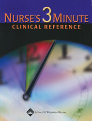 Nurses Three-Minute Clinical Reference