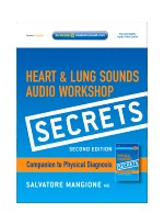 Secrets Heart & Lung Sounds Audio Workshop,2/e