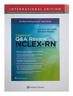 Lippincott Q&A Review for NCLEX-RN (Lippioncott's Review for Nclex-Rn) 13e