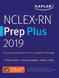 Nclex-RN Prep Plus(2019)  Paperback