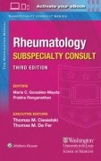 Washington Manual Rheumatology Subspecialty Consult  3th