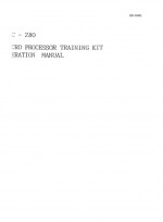 MICRO PROCESSOR TRAINING KIT DPERATION MANUAL